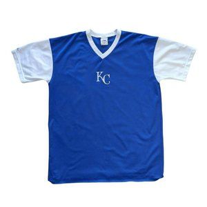 KANSAS CITY ROYALS MAJESTIC BRAND WARM UP JERSEY